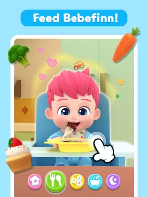 Bebefinn Baby Care Kids Game android App screenshot 3