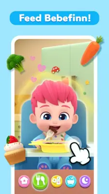 Bebefinn Baby Care Kids Game android App screenshot 8